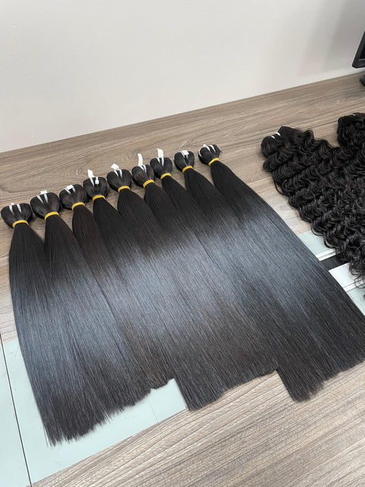 Bone Straight / Deep wave bundles